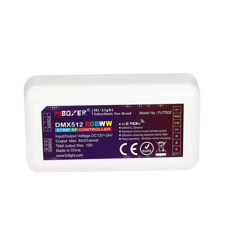 FUTD02 DMX512 RGB+CCT led controller